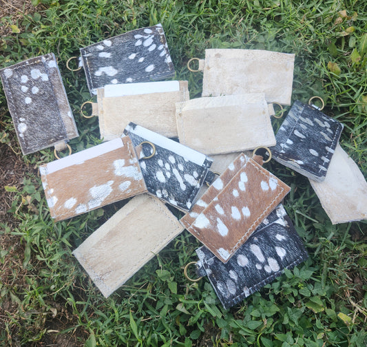 Card holders cowhide